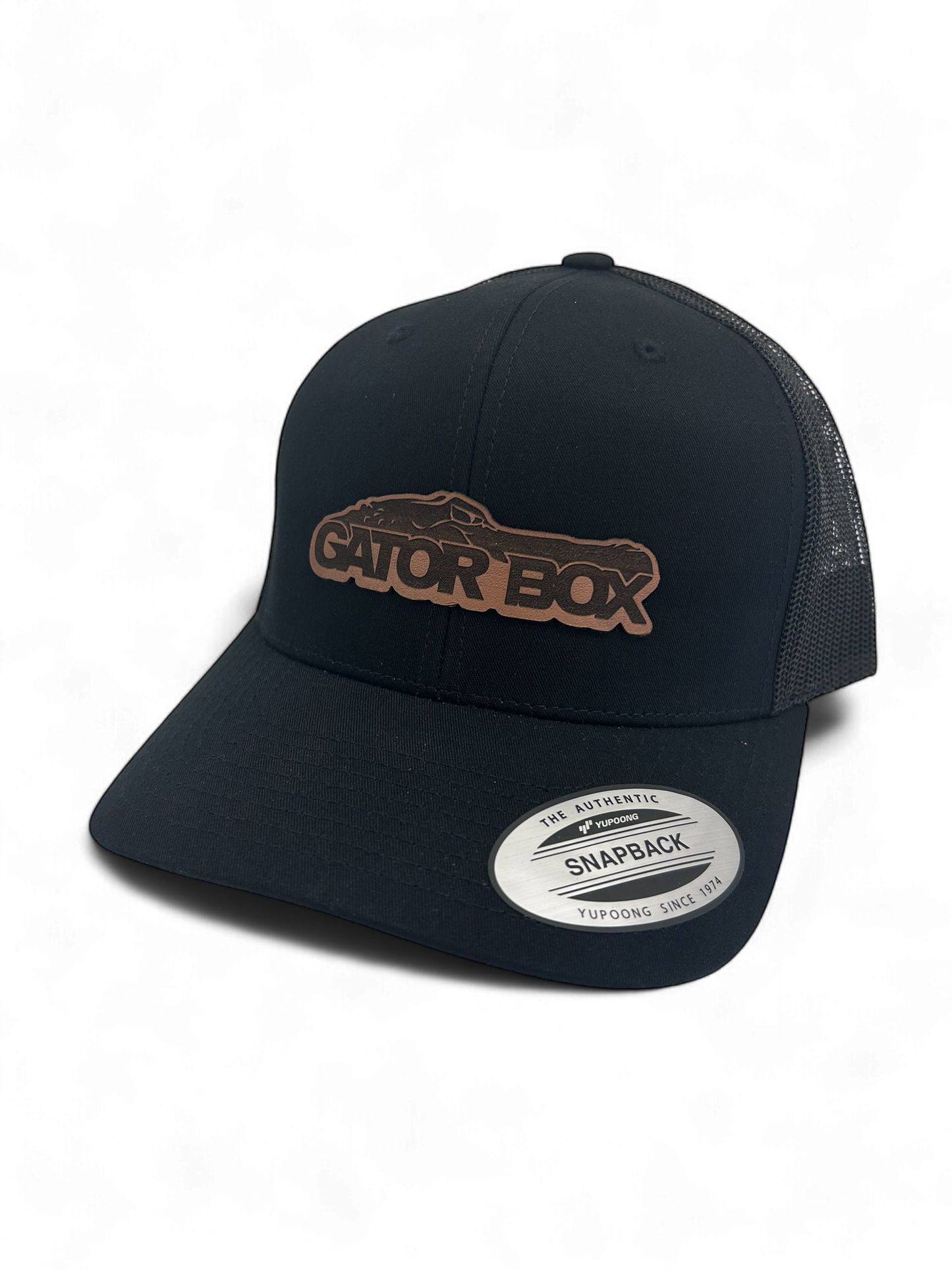 Leather Patch Trucker