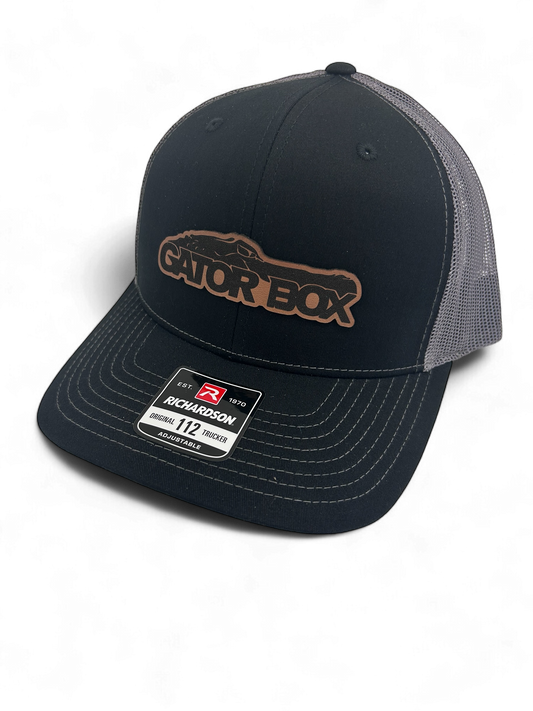 Leather Patch Trucker